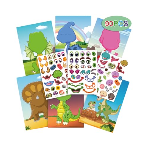 Aufkleber-Aktivitätsbuch für Kleinkinder, DIY-Anziehspielzeug, Tier-Cartoon-Aufkleber, wiederverwendbares Spielset, spannende Lernaktivitäten für Kinder, kreatives Spielen mit Bildungszweck von Generic