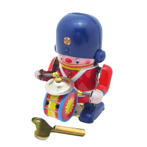 Aufziehroboter – Aufziehroboterspielzeug, Aufziehroboter Im Antiken Stil | Aufziehbares Vintage-Roboter-Entwicklungsspielzeug Aus Blech, Trommel-Action-Tisch-Bücherregal-Figur, Für Die Sammlung Aufziehroboter – Aufziehroboterspielzeug, Aufziehroboter Im Antiken Stil | Aufziehbares Vintage-Roboter-Entwicklungsspielzeug Aus Blech, Trommel-Action-Tisch-Bücherregal-Figur, Für Die Sammlung von Generic