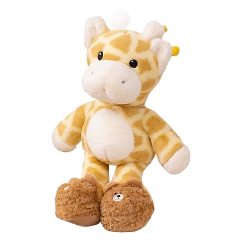 Ausgestopfte Giraffe | Ziemlich Plüschige Giraffe - 50 cm Tröstende Begleiter, Um Geburtstagsfeier Zu Sammeln | Für Kinder Kuschely Soft Sooth Tobrafe von Generic