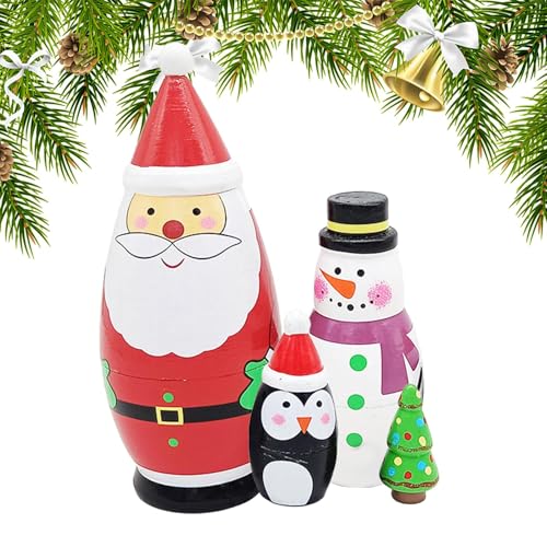 Ausziehbare Weihnachtspuppen | handgefertigte Figuren aus , Weihnachtspuppen, russische Puppen für Erwachsene Ausziehbare Weihnachtspuppen | handgefertigte Figuren aus , Weihnachtspuppen, russische Puppen für Erwachsene von Generic