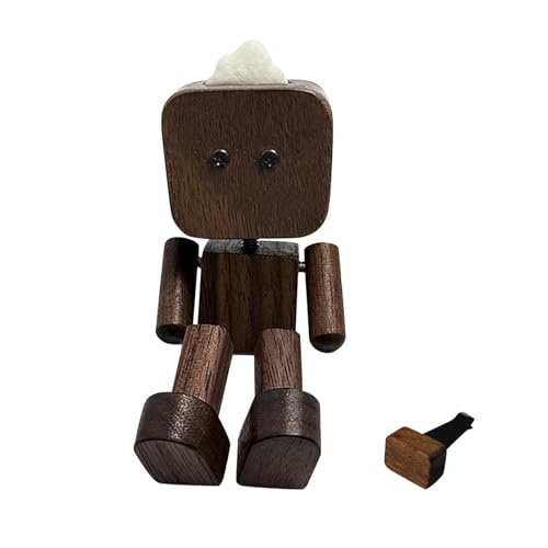 Auto Armaturenbrett Dekoration Schütteln Füße Puppe Ornament Figurine Innen Zubehör, Dunkelbraun Auto Armaturenbrett Dekoration Schütteln Füße Puppe Ornament Figurine Innen Zubehör, Dunkelbraun von Generic