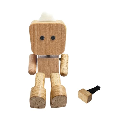 Auto Armaturenbrett Dekoration Schütteln Füße Puppe Ornament Figurine Innen Zubehör, Hellbraun Auto Armaturenbrett Dekoration Schütteln Füße Puppe Ornament Figurine Innen Zubehör, Hellbraun von Generic