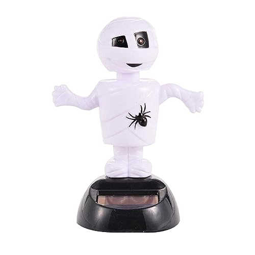 Auto Armaturenbrett Spielzeug - Kopfschütteln Solar Tanzfiguren, Halloween-Fensterbobbleheads, Halloween-Autodekorationen, Dashboarddekorationen, Solar-Autoinnenausstattung von Generic