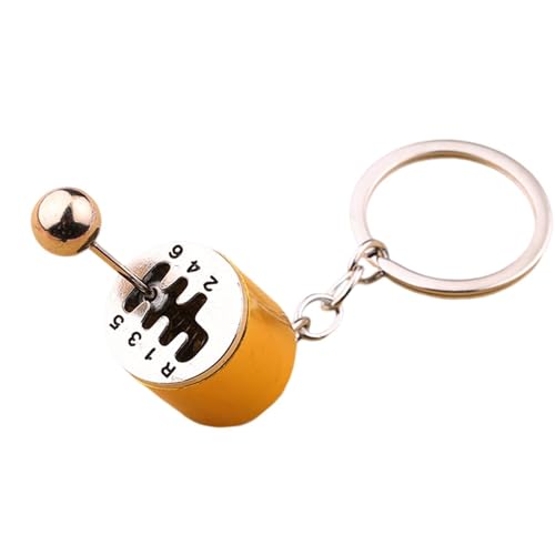 Auto Shifter Gear Keychains, Getriebeschaltschlüsselkasten - Automatische Getriebeschlüsselkette - 6 Geschwindigkeitshandbuch Getriebegetriebe Schaltschlüssel Ringschlüsselkette, Automatikgetriebe Sch von Generic