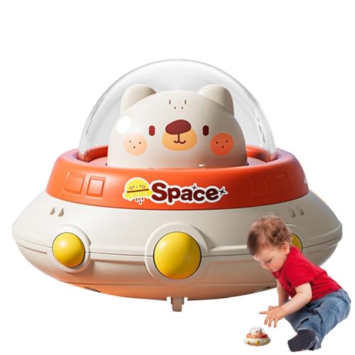 Auto zum Zurückziehen für Kleinkinder, Autospielzeug drücken, Mit Raumschiff-Design, Cartoon-Rückziehauto, Spielzeugauto für Kinder, reibungsbetriebenes Lernspielzeug mit Tierdesign für und Mädchen Auto zum Zurückziehen für Kleinkinder, Autospielzeug drücken, Mit Raumschiff-Design, Cartoon-Rückziehauto, Spielzeugauto für Kinder, reibungsbetriebenes Lernspielzeug mit Tierdesign für und Mädchen von Generic