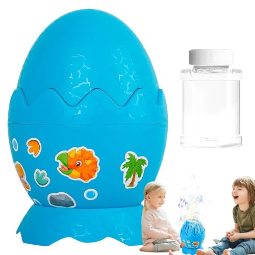 Automatischer Schaumbläser für Dinosaurier-Eier, leichte Seifenblasenmaschine mit 3 Löchern, automatisches Sommerspielzeug mit Lösung, Partygeschenke für Garten Automatischer Schaumbläser für Dinosaurier-Eier, leichte Seifenblasenmaschine mit 3 Löchern, automatisches Sommerspielzeug mit Lösung, Partygeschenke für Garten von Generic
