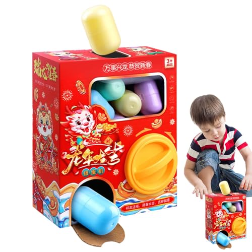 Automatischer Spielzeugspender | Spielzeug für das Frühlingsfestival – Spielzeug der Krallenmaschine, Claw-Spielzeug, automatischer Jahresautomat von Generic