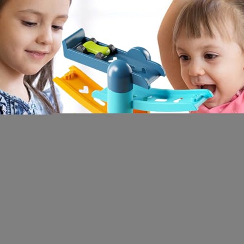 Autorennbahn - Fahrzeug Spielzeug Set,Spielrampe Set Als Motorik Lernspielzeug Für Kinder Ab 3 Jahren von Generic