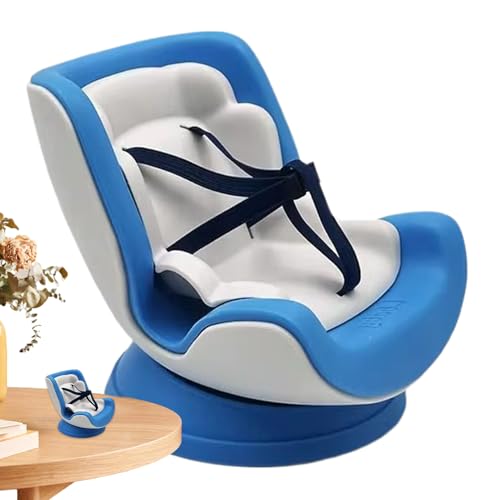Autositz für Puppen, Puppenautositzluftablüftung, Puppenautossitz, Realistische Desktop -Ornament, Auto -Vent -Clip -Mini -Spielzeugauto -Autositz für Bücherregaler von Generic
