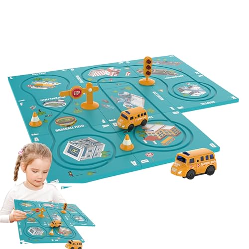 Autospiel mit Puzzlebahn, Spielzeugfahrzeug mit Puzzlebahn, Montage von Spielzeug für Elektroautos, lustiges Lernspielzeug für Baustelle Autospiel mit Puzzlebahn, Spielzeugfahrzeug mit Puzzlebahn, Montage von Spielzeug für Elektroautos, lustiges Lernspielzeug für Baustelle von Generic