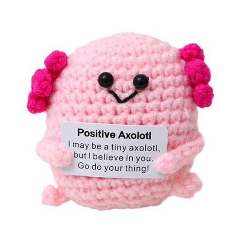 Axolotl Häkeltier Plüschtiere Häkeltiere Soft Wooper | Strickpuppenornamente Luttle, Lustige Plüschtiere, Figuren, Heimdekoration Axolotl Häkeltier Plüschtiere Häkeltiere Soft Wooper | Strickpuppenornamente Luttle, Lustige Plüschtiere, Figuren, Heimdekoration von Generic