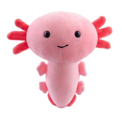 Axolotl Plüschtier, Salamander, Plüschtier, Salamandremexikanisches Plüschtier, weiches Plüschtier für Anzeige und Sammlung von Generic