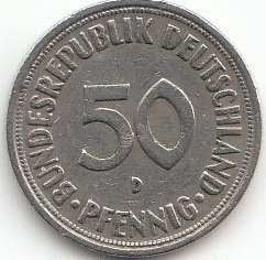 BRD (BR.Deutschland) Jägernr: 384a 1992 G Sehr schön Kupfer-Nickel 1992 50 Pfennig (Münzen für Sammler) von Generic