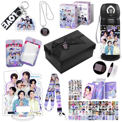 BT 10. Geschenkset, K-Pop ARM-Y Merchandise, Jungkook J-Hope JIN Jimin RM SUGA V Fotokarten Schlüsselanhänger Acryl Stand-up 500 Ml Tasse BT 10. Geschenkset, K-Pop ARM-Y Merchandise, Jungkook J-Hope JIN Jimin RM SUGA V Fotokarten Schlüsselanhänger Acryl Stand-up 500 Ml Tasse von Generic