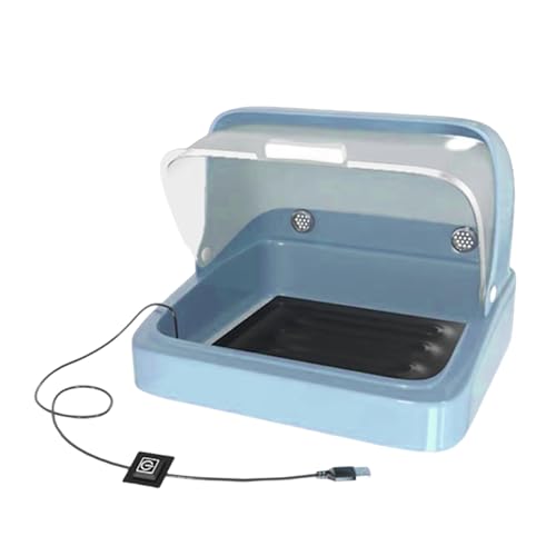 Baby Chick Crooder - Chick Crooder Box, visuelle Nistkiste | 3 Temperaturheizpolster, Geflügellebensraum, Inkubator -Vogelbrothütergeräte für gesunde Kükenwachstum und Komfort Baby Chick Crooder - Chick Crooder Box, visuelle Nistkiste | 3 Temperaturheizpolster, Geflügellebensraum, Inkubator -Vogelbrothütergeräte für gesunde Kükenwachstum und Komfort von Generic
