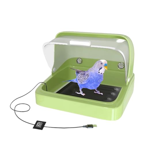 Baby Chick Crooder - Inkubator Broodter Box mit visueller Verschachtung, 3 verstellbare Heizkissen | Essentials der Geflügellebensräume, warme und sichere Umgebung für die Aufzucht von Vogel- und Küke Baby Chick Crooder - Inkubator Broodter Box mit visueller Verschachtung, 3 verstellbare Heizkissen | Essentials der Geflügellebensräume, warme und sichere Umgebung für die Aufzucht von Vogel- und Küke von Generic