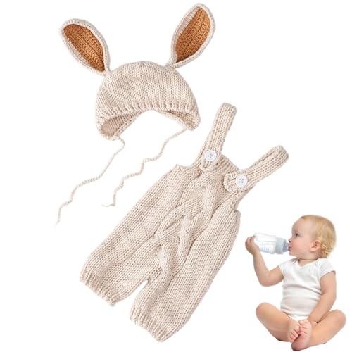 Baby-Fotografie-Kostüm für Babys, Hasenkostüm für Babys, Cosplay-Kostüm, süßes Requisiten für Baby-Fotos Baby-Fotografie-Kostüm für Babys, Hasenkostüm für Babys, Cosplay-Kostüm, süßes Requisiten für Baby-Fotos von Generic