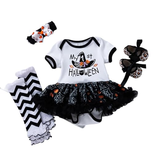 Baby Gewand MäDchen HalloweenkostüMe FüR Kinder Kleider Baby-MäDchen Kleid Halloween Kuerbiskostuem Rock Kleinkind KostüM Junge Hallooween Halloween-KostüM von Generic