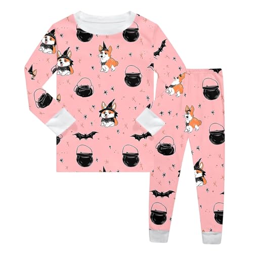 Baby Halloween Kleid Pyjama Set für Jungen Langarm Schlafanzug mit Motiv Bequeme Nachtwäsche Kinder 2-8 Jahre Winter Outfit Feiertagsparty Kostüm Baby Halloween Kleid Pyjama Set für Jungen Langarm Schlafanzug mit Motiv Bequeme Nachtwäsche Kinder 2-8 Jahre Winter Outfit Feiertagsparty Kostüm von Generic