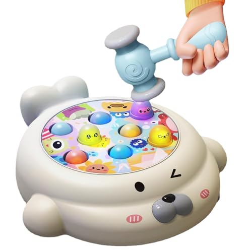 Baby-Pounding-Spiel – Interaktives Hammerspielzeug, Maulwurfsspiel lernen | Whack Mole, leuchtendes Musikspielzeug, pädagogisches Robbenhämmerspiel für Kinder, lustiges Entwicklungsspielzeug für Klein Baby-Pounding-Spiel – Interaktives Hammerspielzeug, Maulwurfsspiel lernen | Whack Mole, leuchtendes Musikspielzeug, pädagogisches Robbenhämmerspiel für Kinder, lustiges Entwicklungsspielzeug für Klein von Generic