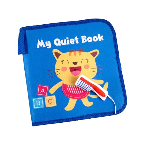 Baby Soft Buch - Knitterstoffbuch für Babys, frühes Lernspielzeug mit Glocke | sensorisches Entwicklungsspielzeug für Kleinkinder von 0 bis 3 Jahren, Stoffbildbuch für ca Baby Soft Buch - Knitterstoffbuch für Babys, frühes Lernspielzeug mit Glocke | sensorisches Entwicklungsspielzeug für Kleinkinder von 0 bis 3 Jahren, Stoffbildbuch für ca von Generic