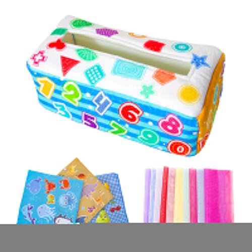 Baby-Tissue-Box-Spielzeug - Babyspielzeug, Lernspielzeug, -Spielzeug Für Babys Und Kleinkinder | 0-36 Monate, Entwicklungsspielzeug, Pädagogisches Manipulatives Vorschul-Le Baby-Tissue-Box-Spielzeug - Babyspielzeug, Lernspielzeug, -Spielzeug Für Babys Und Kleinkinder | 0-36 Monate, Entwicklungsspielzeug, Pädagogisches Manipulatives Vorschul-Le von Generic
