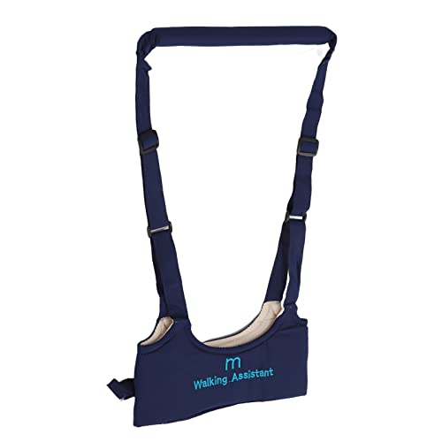 Baby Walking Gurt, Baby Walking Gurness Hautfreundliche Rückenschmerzen Babygurt Wandergurt für Kleinkinder Einstellbar Verhindern (Navy blau) von Generic