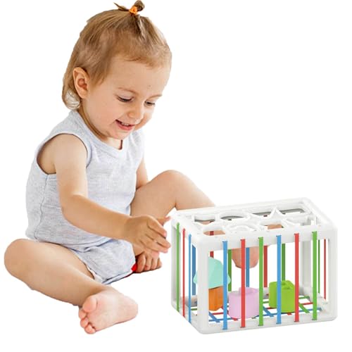 Babyformsortierspielzeug - Sensorisches Mülleimer Spielzeug Mit Bällen Und Blöcken, Frühe Pädagogische Kleinkinder Geburtstagsgeschenke, Lernspielzeug Es Kann Mit Dem Wachstum Ihres Babys Babyformsortierspielzeug - Sensorisches Mülleimer Spielzeug Mit Bällen Und Blöcken, Frühe Pädagogische Kleinkinder Geburtstagsgeschenke, Lernspielzeug Es Kann Mit Dem Wachstum Ihres Babys von Generic