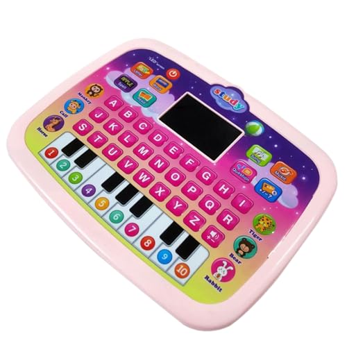Babyspielzeug Tablet,Kid Tablets Spielzeugpunkt-Lesemaschine | Kleinkindmatte mit LED-Bildschirm Lernspielzeug für 1 bis 4 Jahre altes Jungenmädchen Babyspielzeug Tablet,Kid Tablets Spielzeugpunkt-Lesemaschine | Kleinkindmatte mit LED-Bildschirm Lernspielzeug für 1 bis 4 Jahre altes Jungenmädchen von Generic