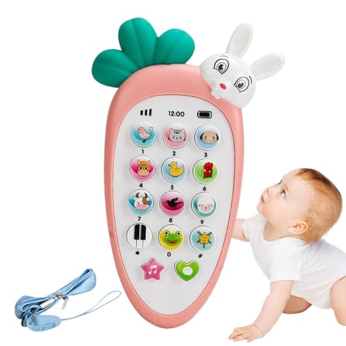 Babytelefon – interaktives Zellspielzeug mit Soundeffekten und Musik, so als würde man spielen, Spielzeug zur Lernentwicklung für 6 bis 12 Monate, Lerngeschenk Babytelefon – interaktives Zellspielzeug mit Soundeffekten und Musik, so als würde man spielen, Spielzeug zur Lernentwicklung für 6 bis 12 Monate, Lerngeschenk von Generic