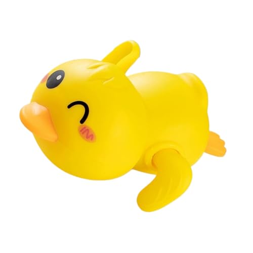 Badeente zum Aufziehen - Schwimmendes Spielzeug für Babys und Kleinkinder | Lustiges Poolspielzeug, Badespielzeug, buntes Wasserspielzeug für und Mädchen ab 3 Jahren von Generic
