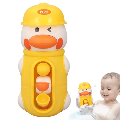 Badespielzeug Für Kinder,Entchen Badespielzeug Mit Drehbarem Wasserrad & Saugnapf - Spaßiges Duschtier Für Mädchen, Und Strandaktivitäten Badespielzeug Für Kinder,Entchen Badespielzeug Mit Drehbarem Wasserrad & Saugnapf - Spaßiges Duschtier Für Mädchen, Und Strandaktivitäten von Generic