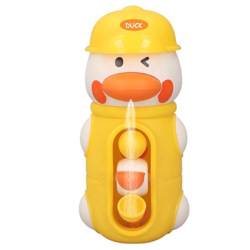 Badespielzeug Für Kinder | Entchen Badespielzeug Mit Drehbarem Wasserrad & Saugnapf - Dusche Spaß Mit Drehbarem Wasserrad & Sinnesaktivitäten Als Geschenk Für Und Mädchen von Generic