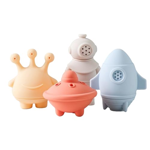 Badespielzeug für Kinder, Badespielzeug - Silikon Bath Time Toys, sensorisches Zubehör für die Dusche im Pool für die Dusche zum Schwimmen Reisen für Partys im Freien Ostern Badespielzeug für Kinder, Badespielzeug - Silikon Bath Time Toys, sensorisches Zubehör für die Dusche im Pool für die Dusche zum Schwimmen Reisen für Partys im Freien Ostern von Generic
