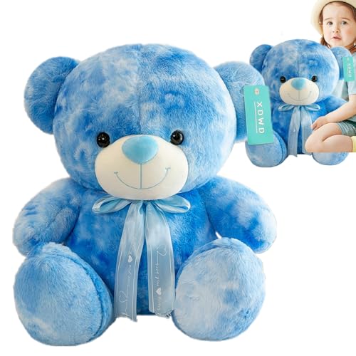 Bärenspielzeug - Ausgestopfter Bär | Weiches Kuschelspielzeug | Weiches Spielzeug Bunte Plüschbären | Buntes Spielzeug | Kuschelige Sitzende Tiere | Tiere Plüsch Mit Lustigem Ausdruck Für Studienraum, von Generic