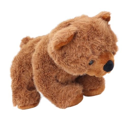 Bärer Plüschspielzeug, Niedliche Bequeme Heimdekoration Bär Puppe Weich für Zuhause (Brown) von Generic