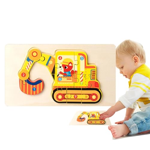 Bagger-Holzpuzzle, Feuerwehrauto-Puzzle, pädagogisches Feuerwehrauto-Puzzle, niedliches Spielzeug für Kreuzfahrt, der Gehirn-Teaser für Kinder für Geschickte Bagger-Holzpuzzle, Feuerwehrauto-Puzzle, pädagogisches Feuerwehrauto-Puzzle, niedliches Spielzeug für Kreuzfahrt, der Gehirn-Teaser für Kinder für Geschickte von Generic