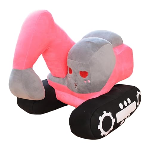 Bagger-Plüschspielzeug - Bagger-Plüsch, Bagger, Plüschbagger, Plüsch-Rückenkissen, Cartoon-Plüschpuppe, Körperkissen, 25,4 cm (10 Zoll), Jugu von Generic