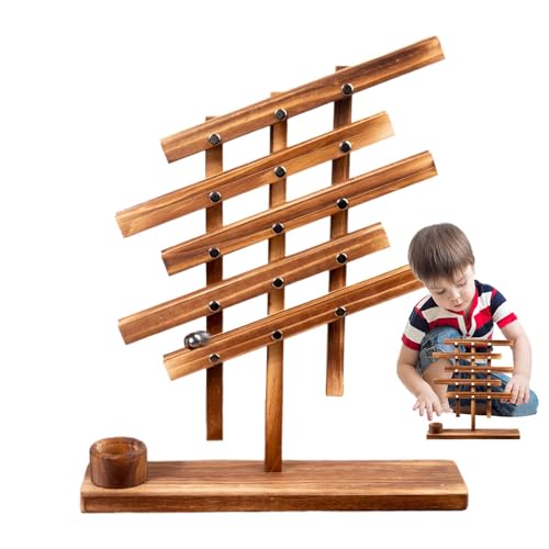 Balance Ball Spielzeug, Ball Fall Spielzeug | Balance Ball Lernspielzeug | Lustiges Lernspielzeug Balance-Ball | Lernspielzeug für Gleichgewichtsball | Intelligenzentwicklung Spielzeug aus Holz für von Generic