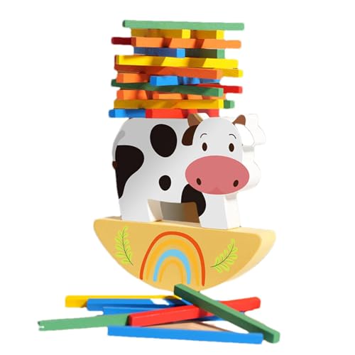 Balance-Block-Spiel, Gleichgewichtsspiel – pädagogische Gleichgewichtsblöcke für Kinder und Erwachsene, Spielzeug für frühes Lernen mit stapelbaren Blöcken, lustiges Spiel von Generic