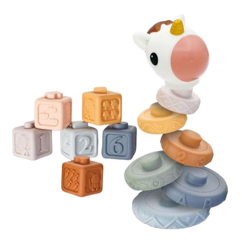 Balance Stacking Blockspiel, Stapel -Spielzeugsteine ,Bunte tiergeformte Sortierblöcke | Tabletop Building Multifunktionales Bildungslernspiel für das Lernen für Outdoor, Reisen, Auto Balance Stacking Blockspiel, Stapel -Spielzeugsteine ,Bunte tiergeformte Sortierblöcke | Tabletop Building Multifunktionales Bildungslernspiel für das Lernen für Outdoor, Reisen, Auto von Generic