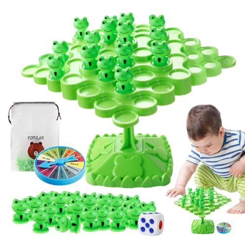 Balance Table Game, Frog Balance Game, Creative Boys Desktop Frog Balance Toy, Eltern-Kind-Interaktive-Spiele für, Kindergarten, Innen-, Außen-, Reisen von Generic