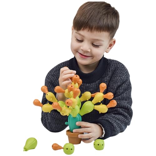 Balancing Kaktus Spielzeug,Bauen und Stapeln von Holz ausgleichenden Kaktusblöcken | Holz ausgleichender Kaktus pädagogisches Spaß Bau- und Stapelspielzeug für Kinder Geburtstagsgeschenk Balancing Kaktus Spielzeug,Bauen und Stapeln von Holz ausgleichenden Kaktusblöcken | Holz ausgleichender Kaktus pädagogisches Spaß Bau- und Stapelspielzeug für Kinder Geburtstagsgeschenk von Generic