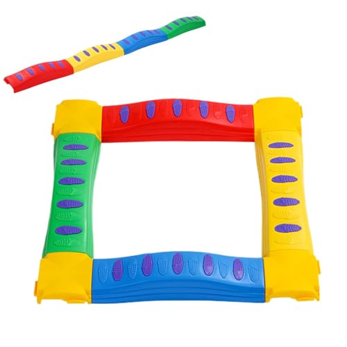 Balken für Gleichgewichtsbalken für Kleinkinder, Spielzeug für Hindernisse, Gymnastik, Balkenbrett, Sprungbretter, Spielzeug, Motorik, Entwicklung der Koordination von Generic