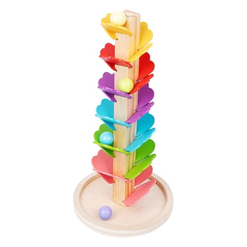 Ball Drop Musical Tree Toy - Regenbogen -Melodie -Baum -Kit, Musical Rainbow Tree Set | Sicherheitspädagogische -Spielzeug, Multifunktionale Bausteine für Mädchen, Kinder, Kinder von Generic
