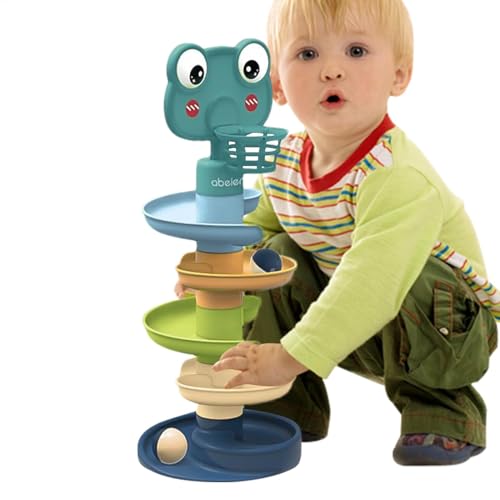 Ball-Popper Spielzeug – Ballfallturm, interaktiver Ballturm | Fallturm und Ballroller, vielseitiges Lernspielzeug, Stapelkugel für Ball-Popper Spielzeug – Ballfallturm, interaktiver Ballturm | Fallturm und Ballroller, vielseitiges Lernspielzeug, Stapelkugel für von Generic