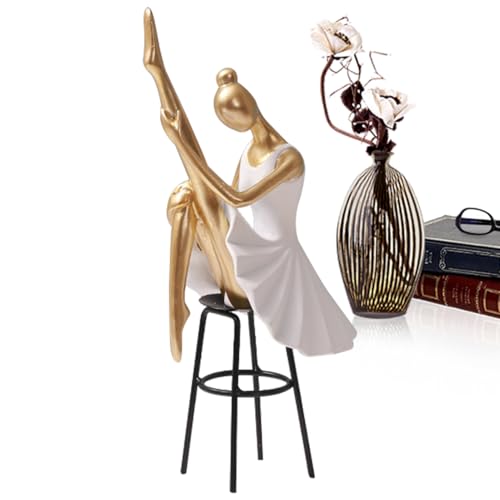 Balletttänzer - Ballerina - Figuren Balletttänzer Harz Art Skulptur FENZIERT Desch Desch DESKE Balletttänzer - Ballerina - Figuren Balletttänzer Harz Art Skulptur FENZIERT Desch Desch DESKE von Generic