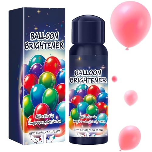 Ballon-Glanzspray – 100 ml – Glänzendes Finish | Leuchtendes Spray für Latexballons | Langanhaltender Glanz | Ideal für Luftballons, Blumensträuße Ballon-Glanzspray – 100 ml – Glänzendes Finish | Leuchtendes Spray für Latexballons | Langanhaltender Glanz | Ideal für Luftballons, Blumensträuße von Generic
