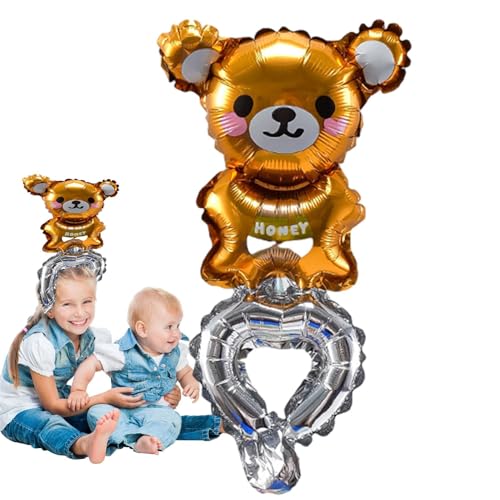 Ballon-Stirnband in Tierform, aufblasbares Ballon-Stirnband für Kinder, Cartoon-Handballons und Puppenhaarreifen für Kinder, Mädchen und von Generic