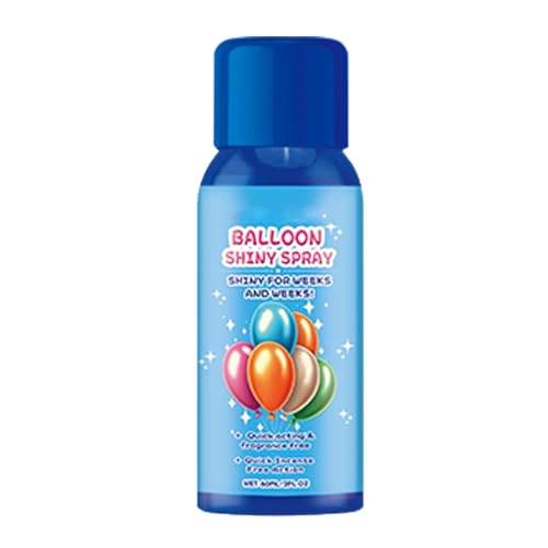 Balloons Shine Mist - Shiny Ornament Scume, Gemischte Farbspritzer | High Shine Balloon Glow Bottle Dispersion Shine, Professionelle Shine-Dusche für Zuhause Party Innen von Generic
